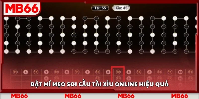 Bật mí mẹo soi cầu tài xỉu online hiệu quả
