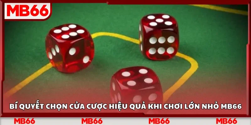 Bí quyết chọn cửa cược hiệu quả khi chơi lớn nhỏ Mb66